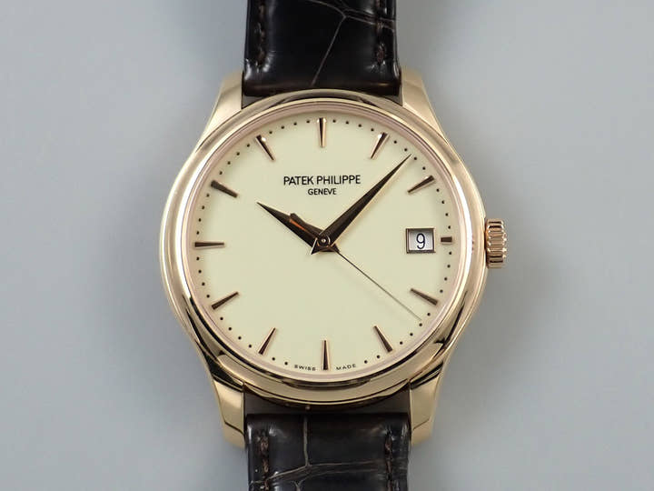 パテックフィリップ カラトラバ Ref.5227R-001 ローズゴールド アイボリー文字盤