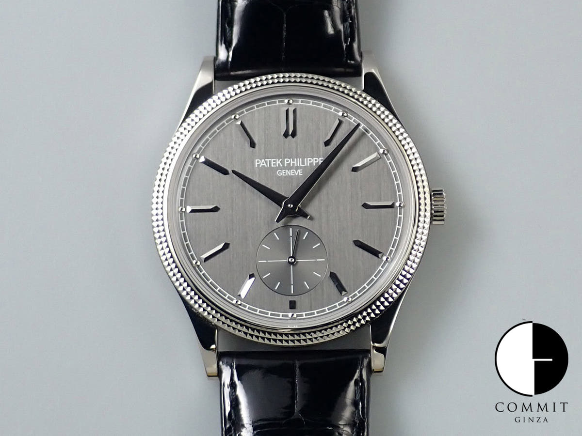 パテックフィリップ カラトラバ Ref.6119G-001 ホワイトゴールド グレー文字盤