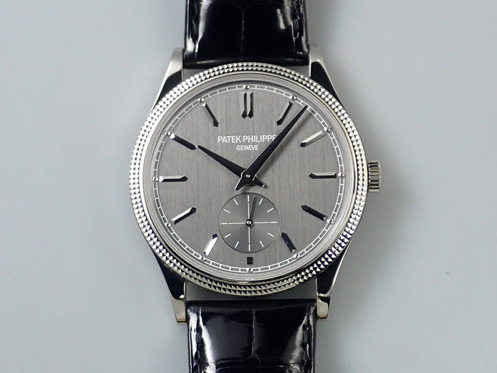 パテックフィリップ カラトラバ Ref.6119G-001 ホワイトゴールド グレー文字盤
