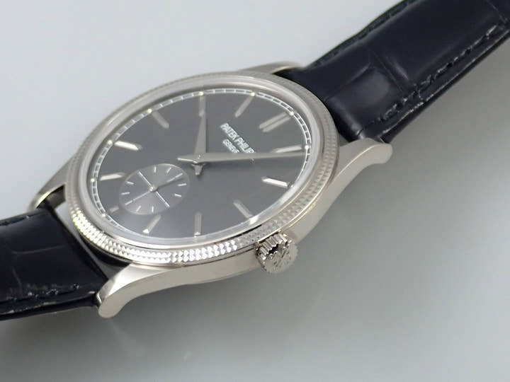 パテックフィリップ カラトラバ Ref.6119G-001 ホワイトゴールド グレー文字盤