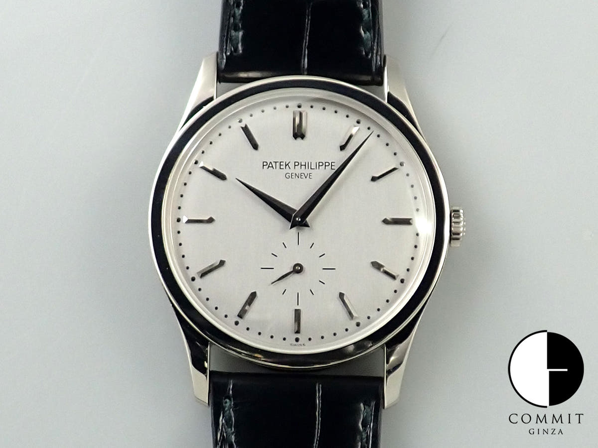 パテックフィリップ カラトラバ Ref.5196G-001 ホワイトゴールド シルバー文字盤