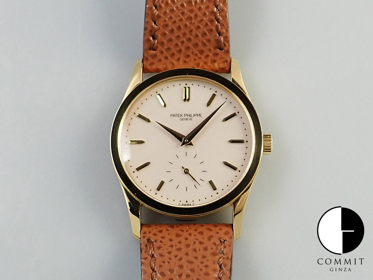 パテックフィリップ カラトラバ Ref.3796SJ イエローゴールド アイボリー文字盤