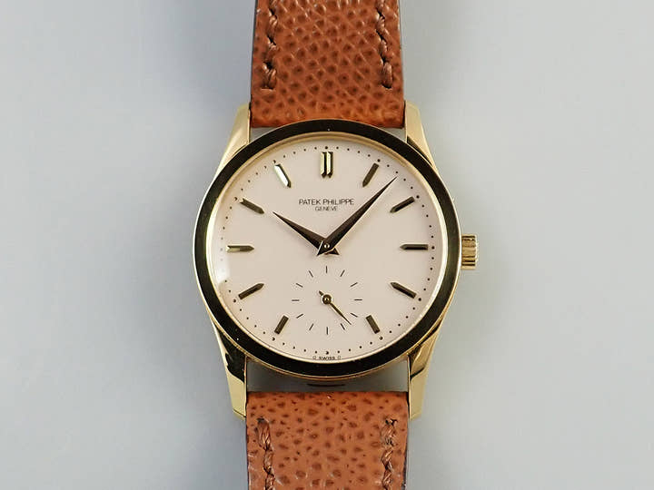 パテックフィリップ カラトラバ Ref.3796SJ イエローゴールド アイボリー文字盤
