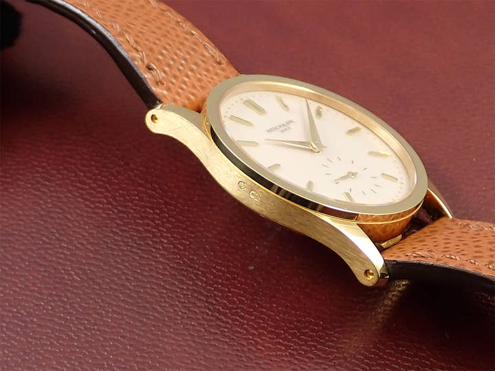 パテックフィリップ カラトラバ Ref.3796SJ イエローゴールド アイボリー文字盤