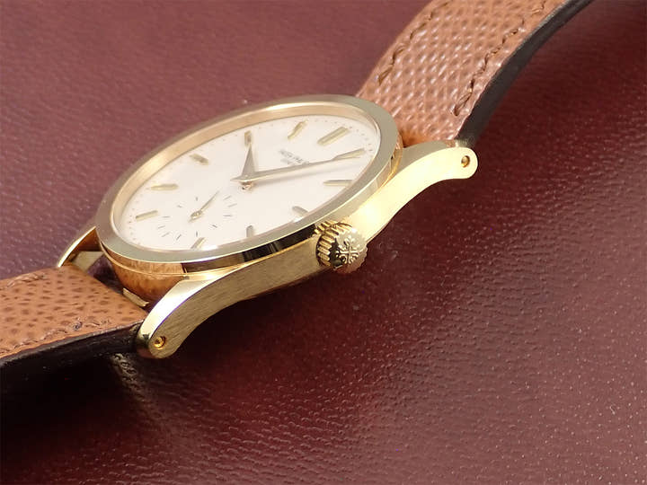 パテックフィリップ カラトラバ Ref.3796SJ イエローゴールド アイボリー文字盤