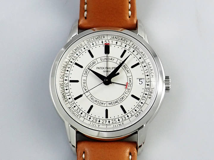 パテックフィリップ カラトラバ ウィークリーカレンダー Ref.5212A-001 ステンレススチール シルバー文字盤