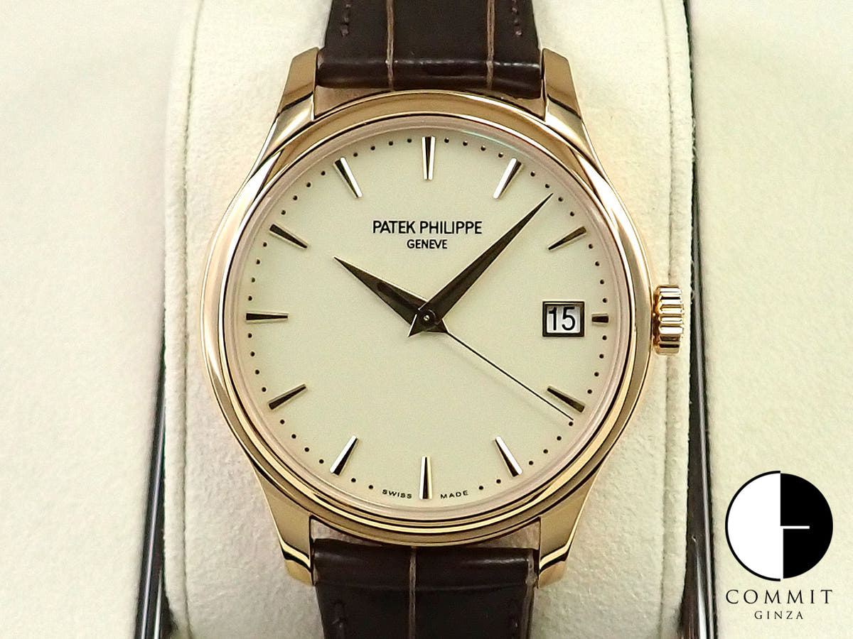 パテックフィリップ カラトラバ Ref.5227J-001 イエローゴールド アイボリー文字盤