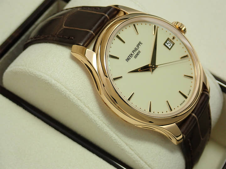 パテックフィリップ カラトラバ Ref.5227J-001 イエローゴールド アイボリー文字盤