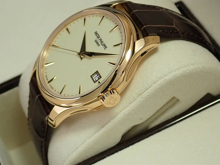 パテックフィリップ カラトラバ Ref.5227J-001 イエローゴールド アイボリー文字盤