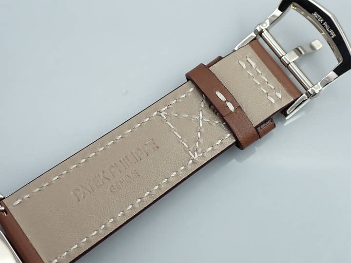 パテックフィリップ カラトラバ パイロット トラベルタイム Ref.5524G-001 ホワイトゴールド ブルー文字盤