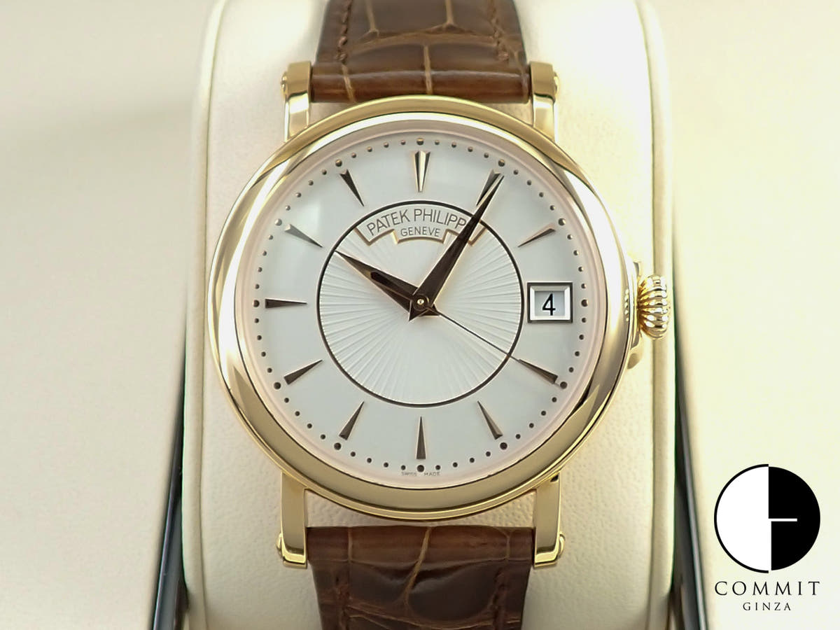 Patek Philippe Calatrava Officer Ref. 5153R-001 Rose Gold with Silver Dial