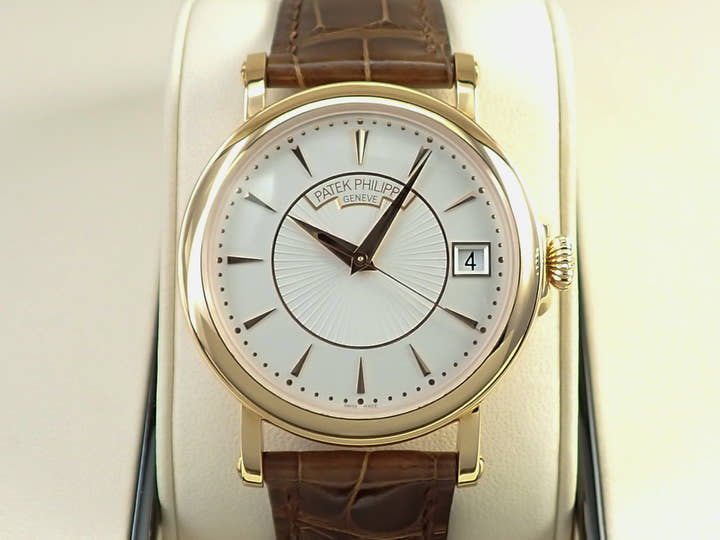 Patek Philippe Calatrava Officer Ref. 5153R-001 Rose Gold with Silver Dial