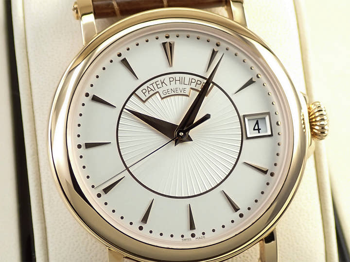 Patek Philippe Calatrava Officer Ref. 5153R-001 Rose Gold with Silver Dial