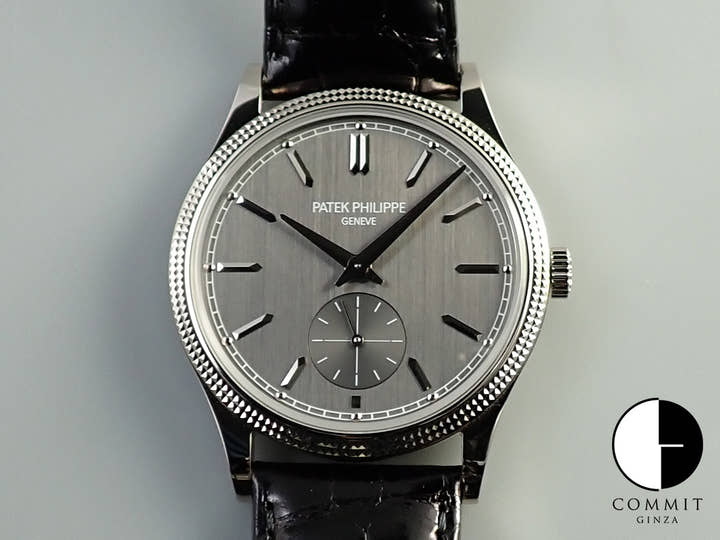 パテックフィリップ カラトラバ Ref.6119G-001 ホワイトゴールド グレー文字盤