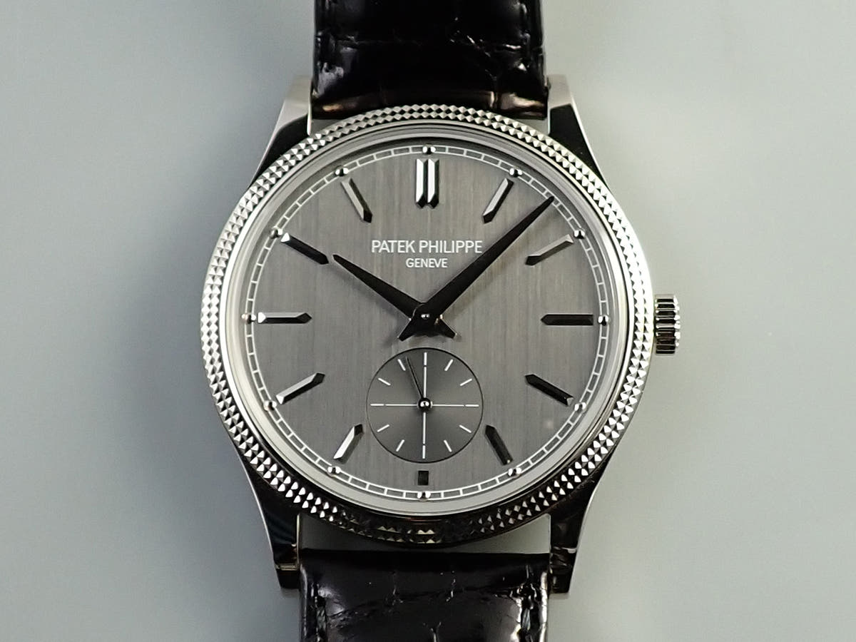 パテックフィリップ カラトラバ Ref.6119G-001 ホワイトゴールド グレー文字盤