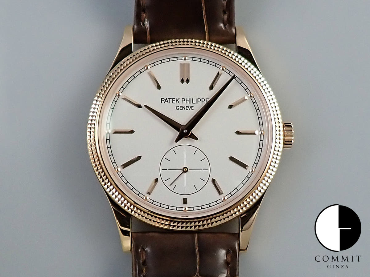 パテックフィリップ カラトラバ Ref.6119R-001 ローズゴールド シルバー文字盤