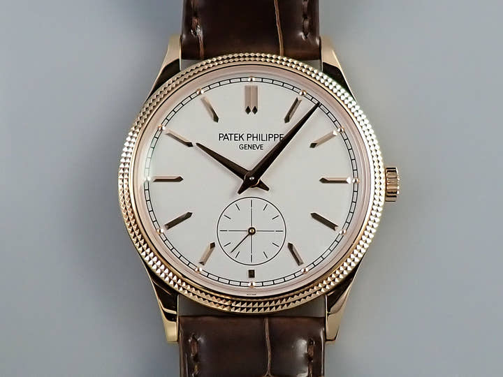 パテックフィリップ カラトラバ Ref.6119R-001 ローズゴールド シルバー文字盤