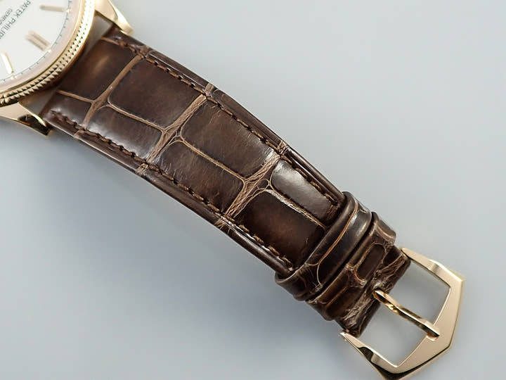 パテックフィリップ カラトラバ Ref.6119R-001 ローズゴールド シルバー文字盤