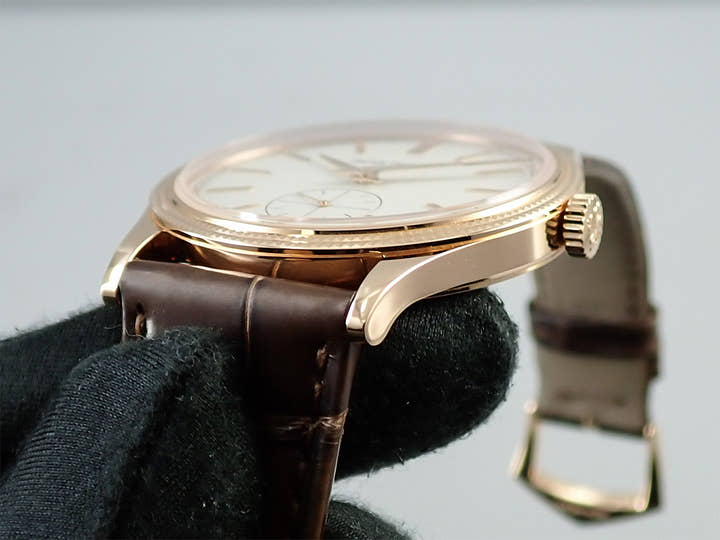 パテックフィリップ カラトラバ Ref.6119R-001 ローズゴールド シルバー文字盤