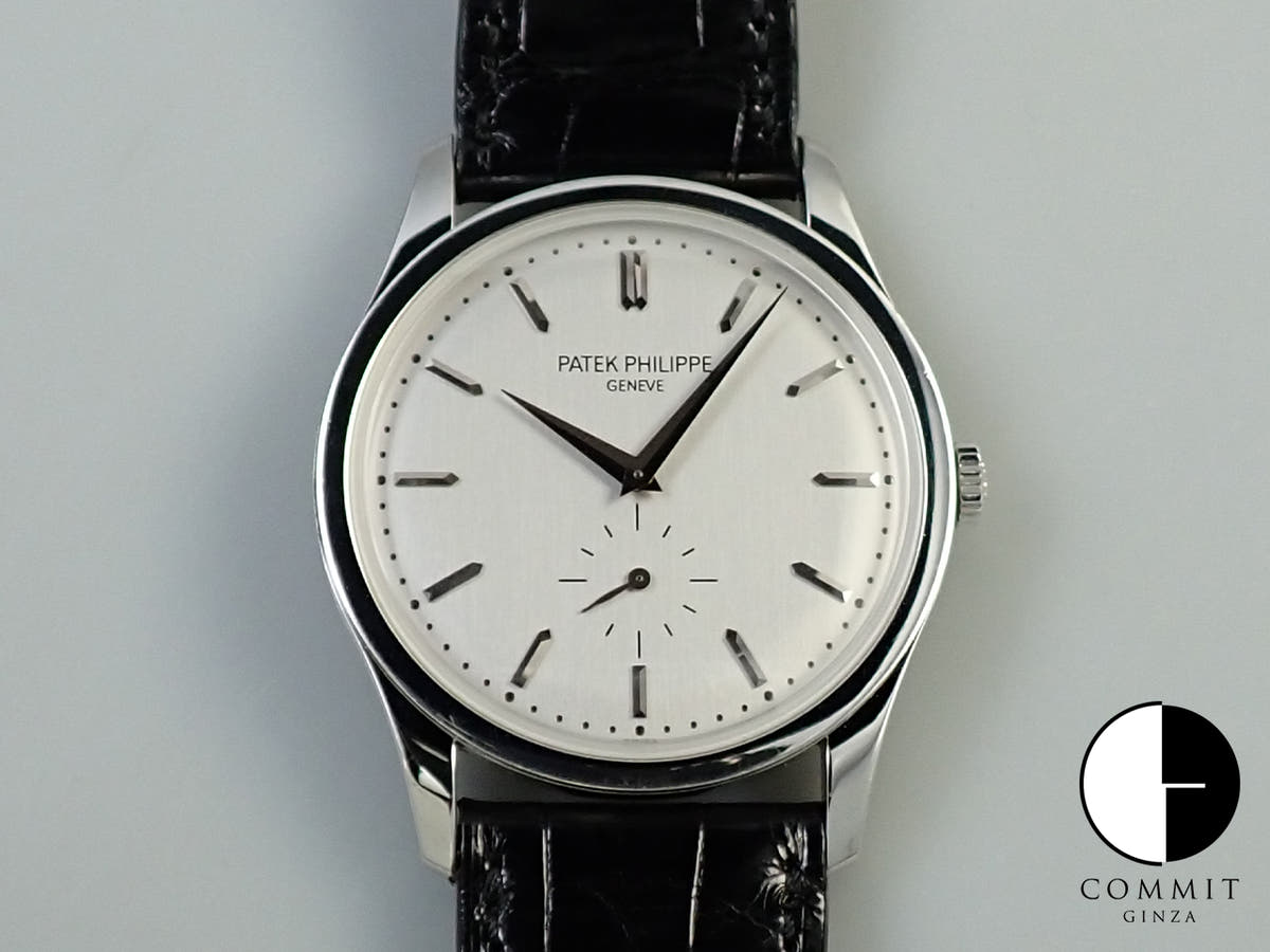 Patek Philippe Calatrava Ref. 5196G-001 White Gold Silver Dial