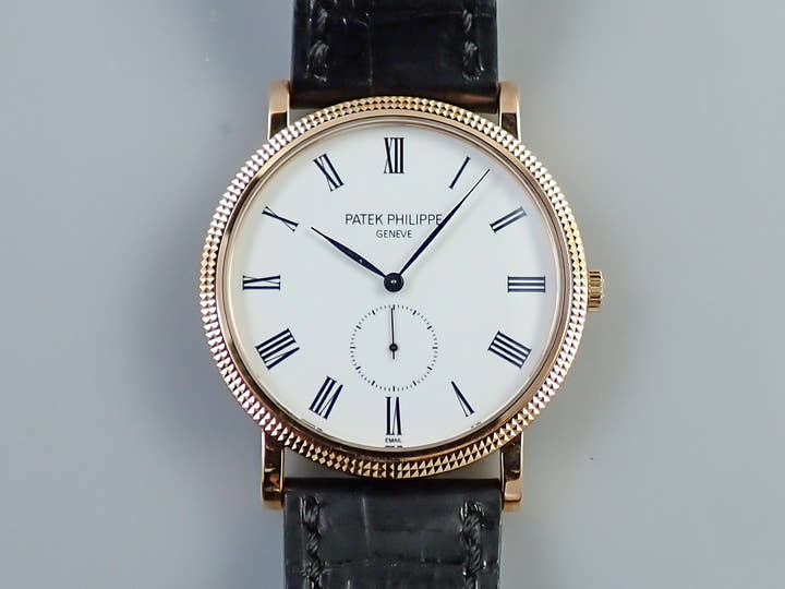 パテックフィリップ カラトラバ Ref.5116R-001 ローズゴールド エナメル文字盤