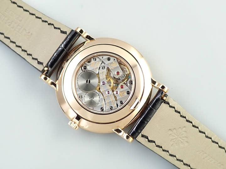 パテックフィリップ カラトラバ Ref.5116R-001 ローズゴールド エナメル文字盤