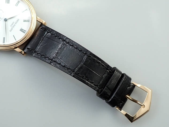 パテックフィリップ カラトラバ Ref.5116R-001 ローズゴールド エナメル文字盤