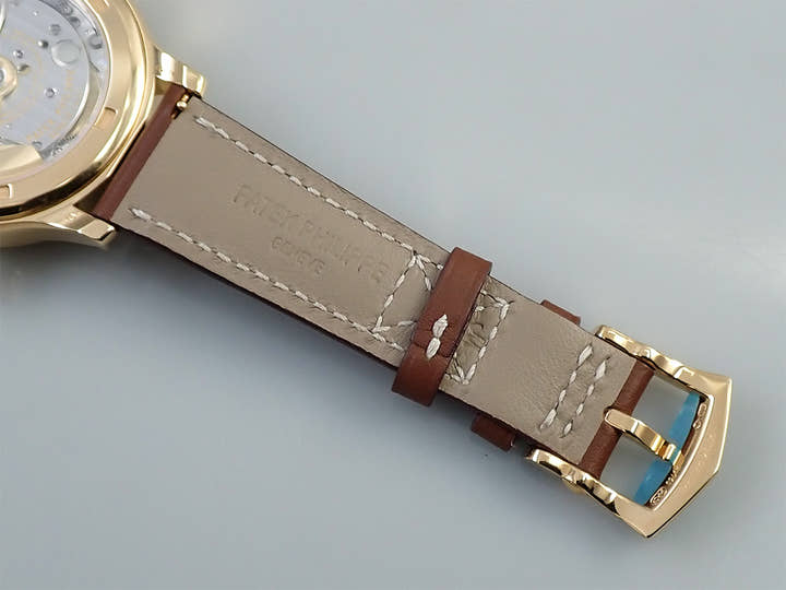 パテックフィリップ カラトラバ パイロット トラベルタイム Ref.7234R-001 ローズゴールド ブラウン文字盤