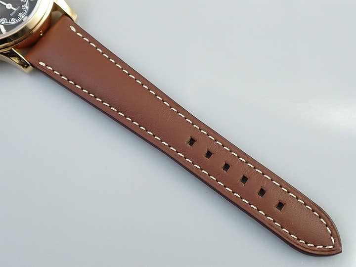 パテックフィリップ カラトラバ パイロット トラベルタイム Ref.7234R-001 ローズゴールド ブラウン文字盤