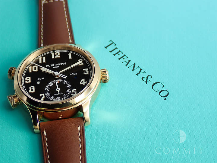 パテックフィリップ カラトラバ パイロット トラベルタイム Ref.7234R-001 ローズゴールド ブラウン文字盤