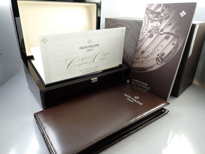 パテックフィリップ カラトラバ Ref.7200R-001 ローズゴールド シルバー・グレイン文字盤