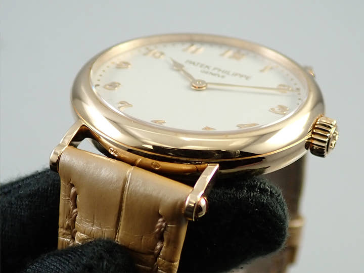 パテックフィリップ カラトラバ Ref.7200R-001 ローズゴールド シルバー・グレイン文字盤