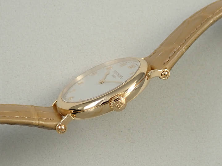 パテックフィリップ カラトラバ Ref.7200R-001 ローズゴールド シルバー・グレイン文字盤