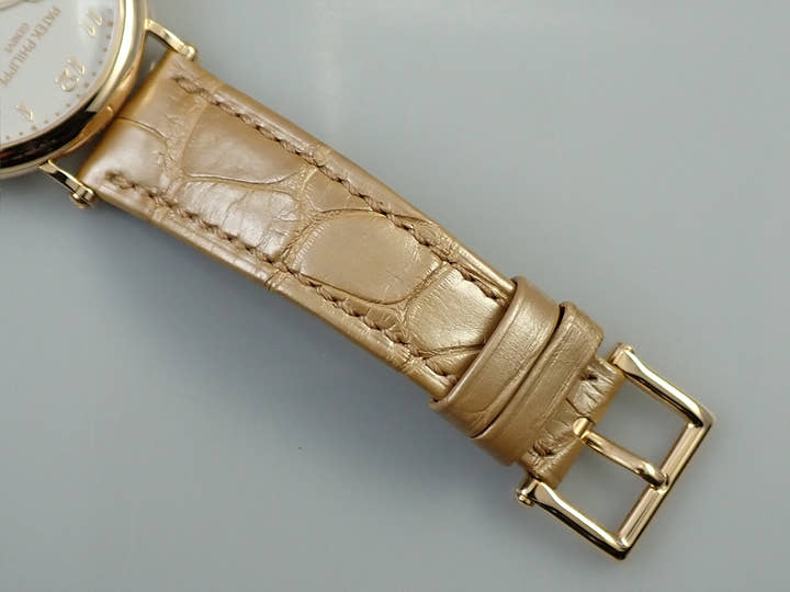 パテックフィリップ カラトラバ Ref.7200R-001 ローズゴールド シルバー・グレイン文字盤