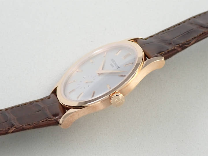 パテックフィリップ カラトラバ Ref.5196R-001 ローズゴールド シルバー文字盤