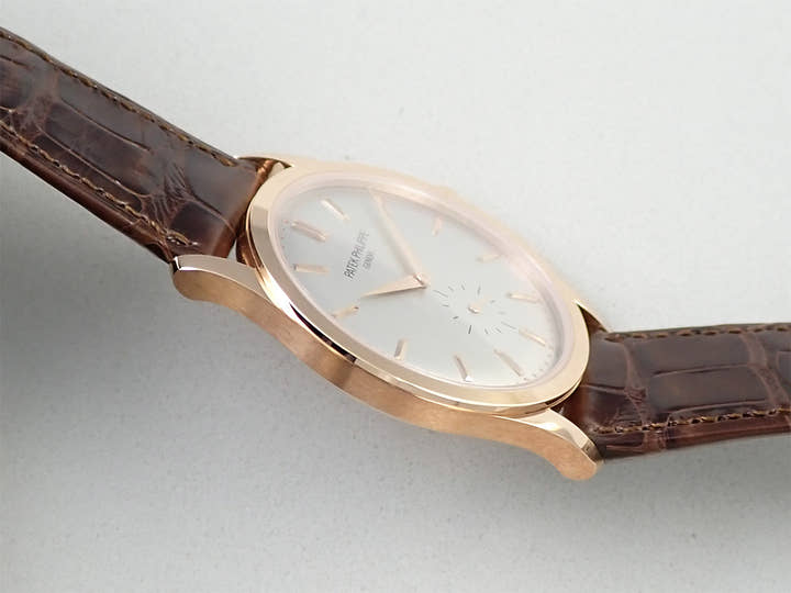 パテックフィリップ カラトラバ Ref.5196R-001 ローズゴールド シルバー文字盤