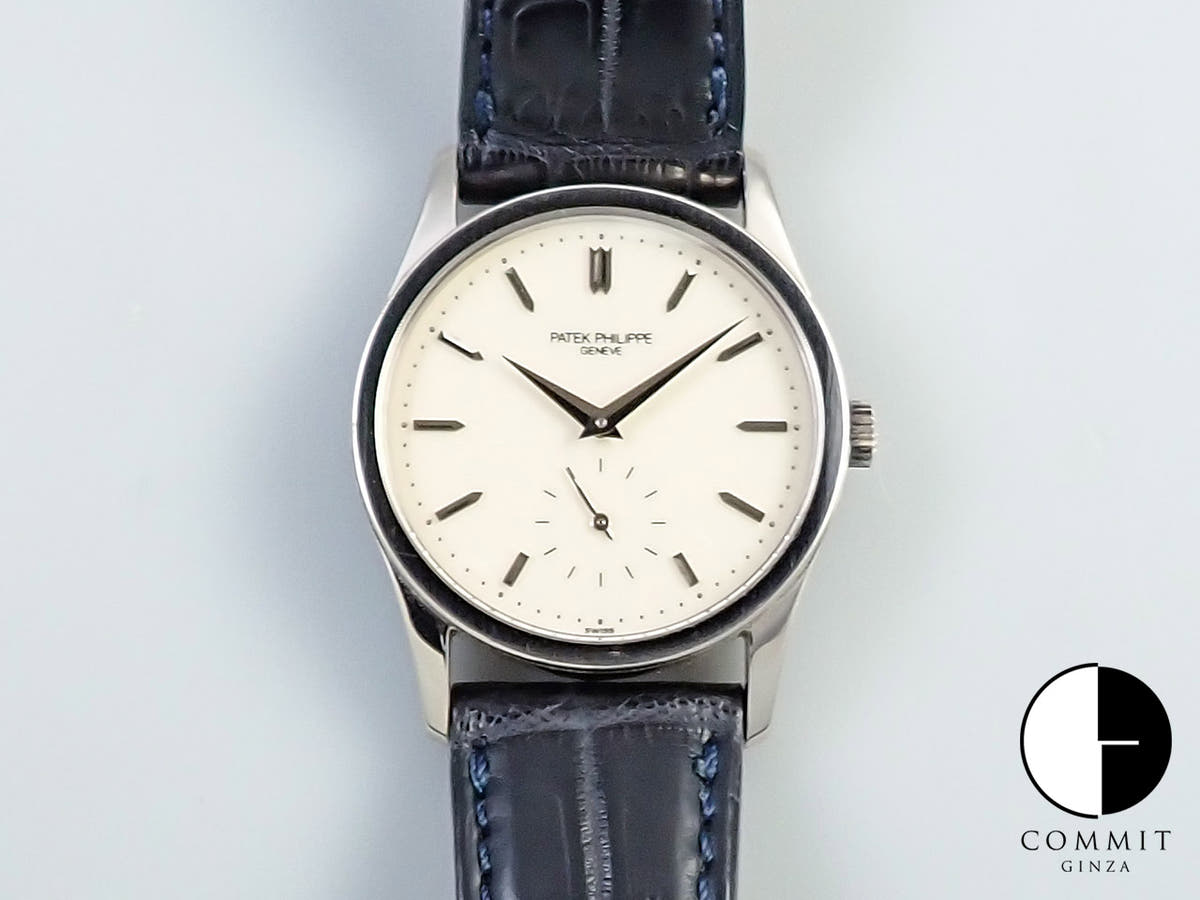 パテックフィリップ カラトラバ Ref.3796G-001 ホワイトゴールド アイボリー文字盤