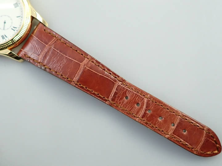 パテックフィリップ カラトラバ Ref.5115J-001 イエローゴールド エナメル文字盤