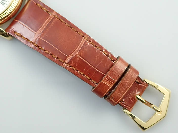 パテックフィリップ カラトラバ Ref.5115J-001 イエローゴールド エナメル文字盤