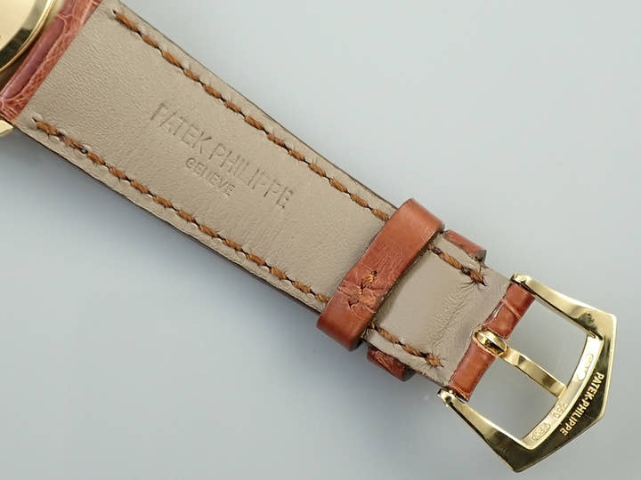 パテックフィリップ カラトラバ Ref.5115J-001 イエローゴールド エナメル文字盤