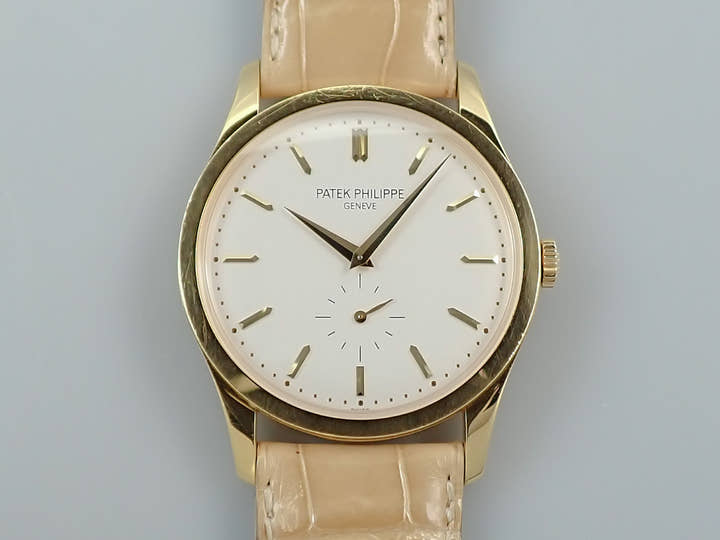 パテックフィリップ カラトラバ Ref.5196J-001 イエローゴールド シルバー文字盤