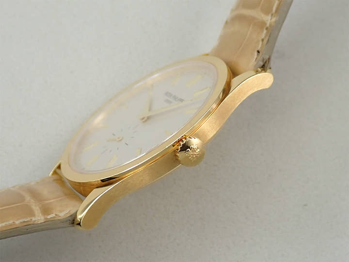 パテックフィリップ カラトラバ Ref.5196J-001 イエローゴールド シルバー文字盤