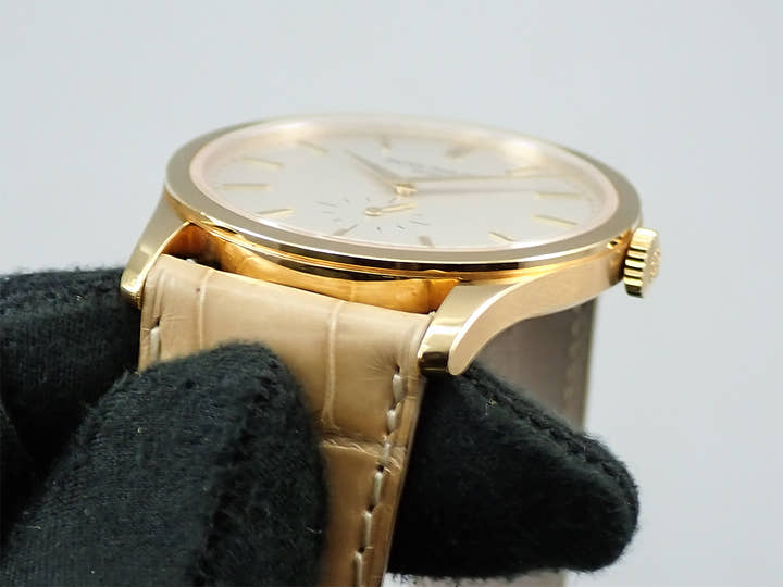 パテックフィリップ カラトラバ Ref.5196J-001 イエローゴールド シルバー文字盤