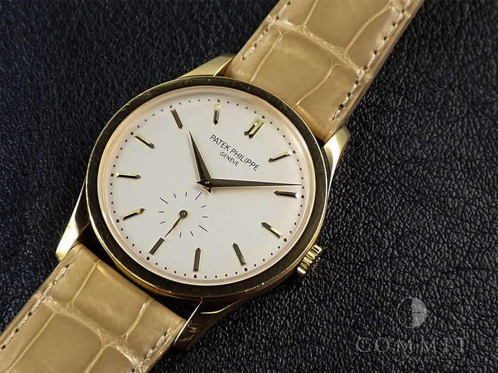 パテックフィリップ カラトラバ Ref.5196J-001 イエローゴールド シルバー文字盤