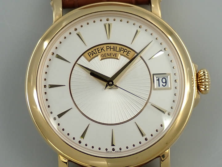 パテックフィリップ カラトラバ オフィサー Ref.5153J-001 イエローゴールド シルバー文字盤