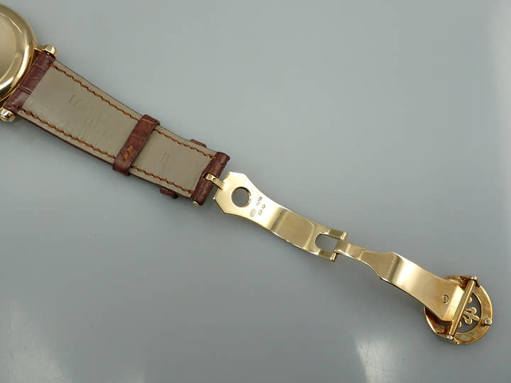 パテックフィリップ カラトラバ オフィサー Ref.5153J-001 イエローゴールド シルバー文字盤