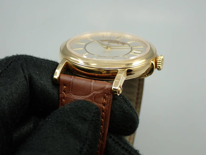 パテックフィリップ カラトラバ オフィサー Ref.5153J-001 イエローゴールド シルバー文字盤