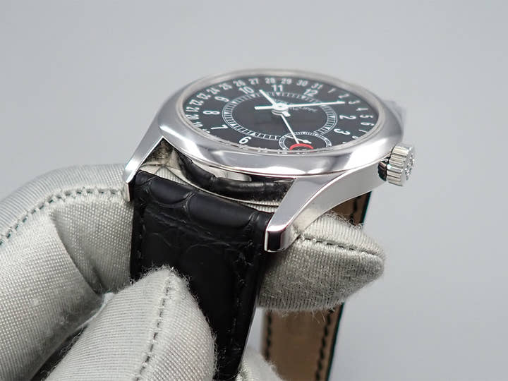 パテックフィリップ カラトラバ Ref.6000G-001 ホワイトゴールド ブラック文字盤