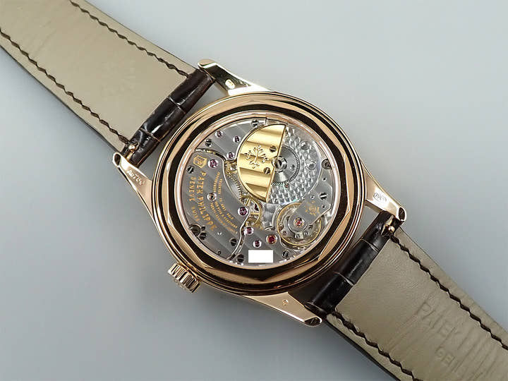 パテックフィリップ カラトラバ Ref.6000R-001 ローズゴールド ブラウン文字盤
