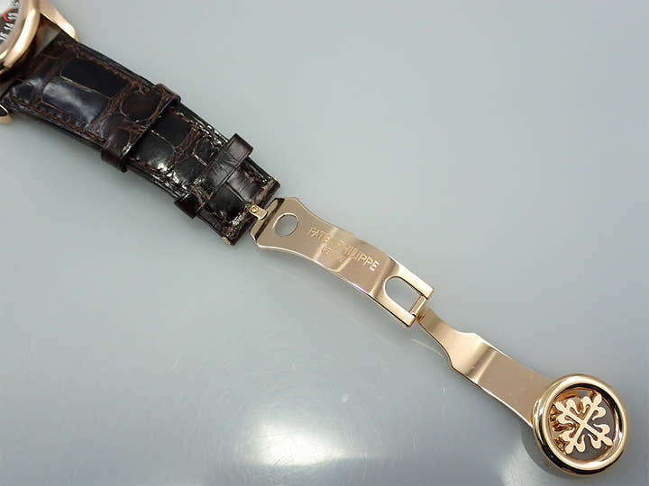 パテックフィリップ カラトラバ Ref.6000R-001 ローズゴールド ブラウン文字盤